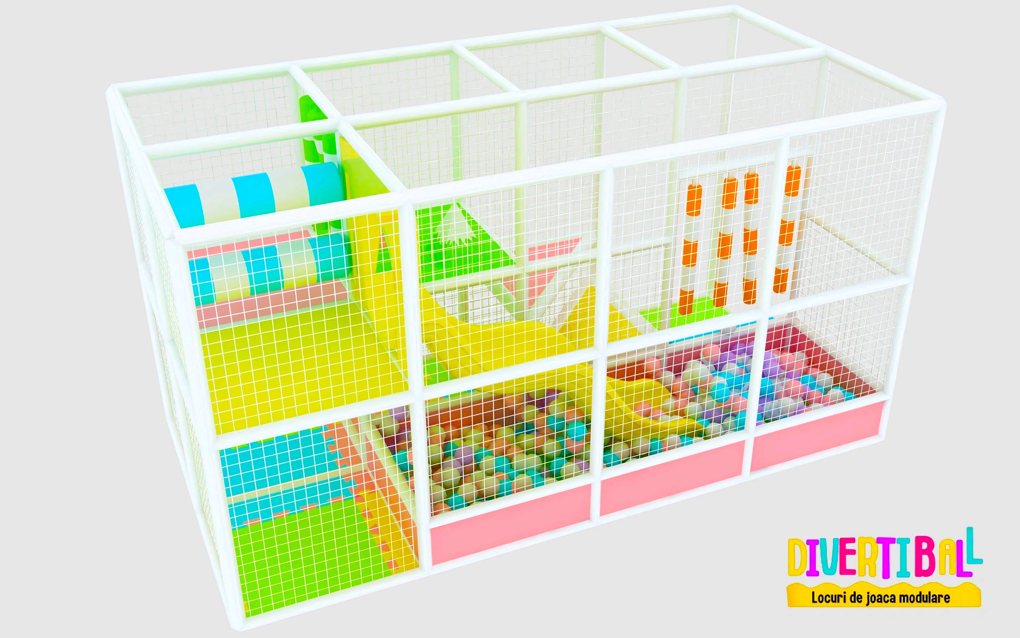 Loc de joacă modular – DB 11 5,00m x 2,50m x 2,80m (Llh)3 Loc de joacă modular - DB 11 5,00m x 2,50m x 2,80m (Llh)3
