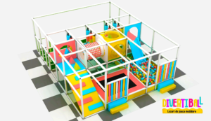 Loc de joacă modular - DB 17 - 6,60m x 5,60m x 2,80m (L*l*h) – Loc de joaca modular DB 17 660m x 560m x 280m 3 Loc de joacă modular - DB 17 - 6,60m x 5,60m x 2,80m 3