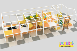 Loc de joacă modular - DB 34 - 10,00m x 4,30m x 2,80m (L*l*h) – Loc de joaca modular DB 34 1000m x 430m x 280m Llh 2 Loc de joacă modular - DB 34 - 10,00m x 4,30m x 2,80m (Llh) (2)