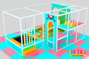 Loc de joacă modular – DB 08 – 5,00m x 3,70m x 2,80m (Llh)1