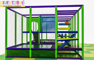Loc de joacă modular - DB 13 - 7,50m x 3,70m x 2,50m (L*l*h) – Loc de joaca modular – DB 13 4 Loc de joacă modular – DB 13 -4