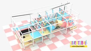 Loc de joacă modular - DB 15 - 10,00m x 5,00m x 2,80m (L*l*h) – Loc de joaca modular – DB 15 – 1000m x 500m x 280m Llh Loc de joacă modular – DB 15 – 10,00m x 5,00m x 2,80m (Llh)
