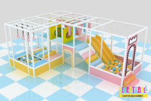 Loc de joacă modular – DB 29 – 7,00m x 5,00m x 2,50m (Llh)