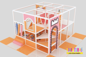 Loc de joacă modular – DB 31 – 4,20m x 3,70m x 2,50m (Llh) (2)