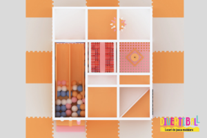 Loc de joacă modular - DB 31 - 4,20m x 3,70m x 2,80m (L*l*h) – Loc de joaca modular – DB 31 – 420m x 370m x 250m Llh 3 Loc de joacă modular – DB 31 – 4,20m x 3,70m x 2,50m (Llh) (3)