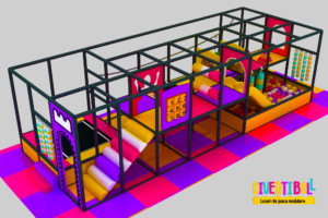 Loc de joacă modular – DB 36 – 11,50m x 3,40m x 2,50m 1