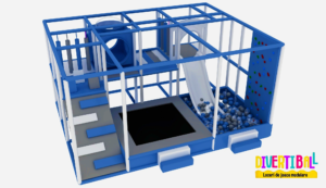 Loc de joacă modular – DB 40 – 5,00m x 5,00m x 2,80m 1