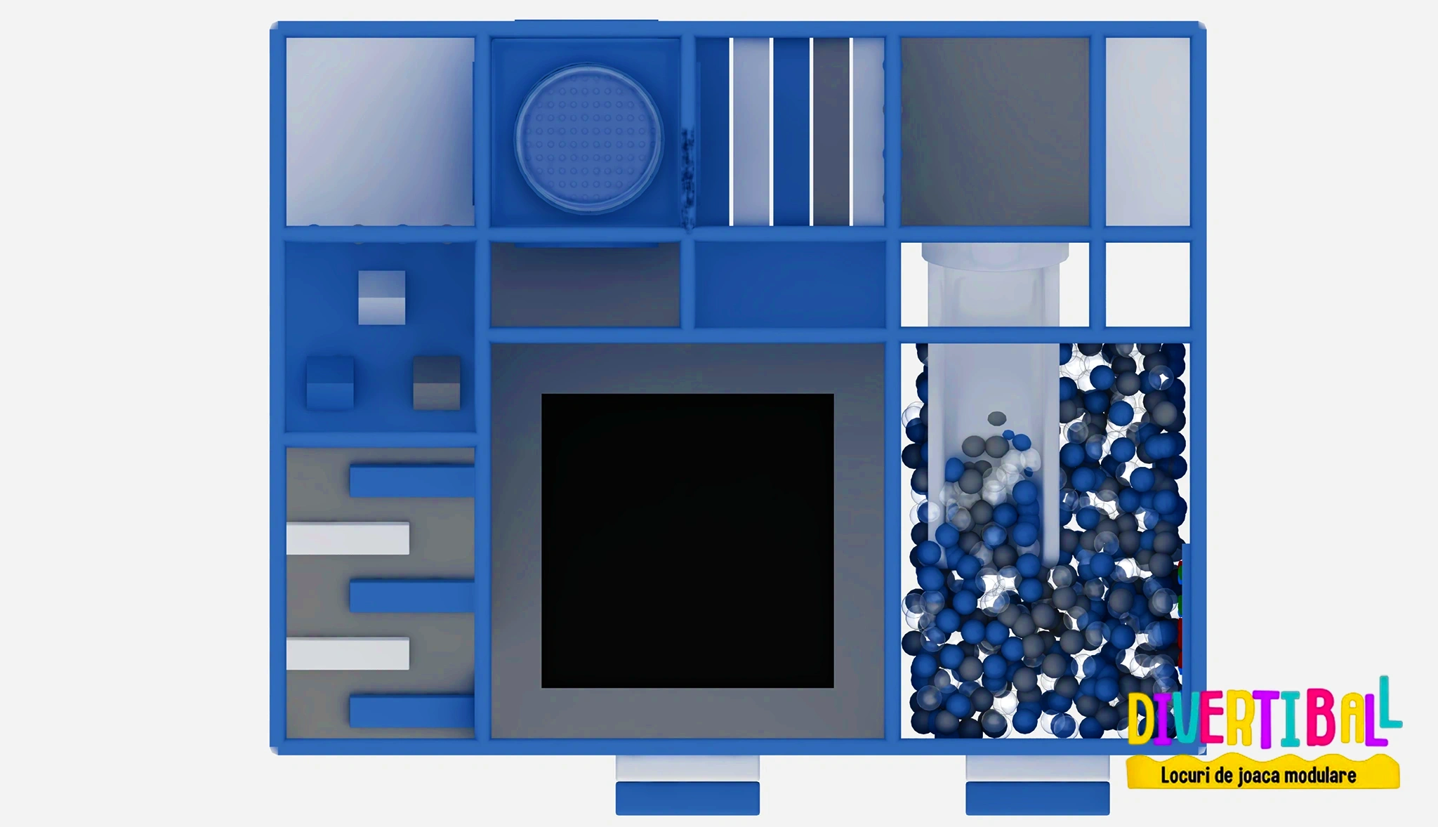 Loc de joacă modular – DB 40 – 5,00m x 5,00m x 2,80m 2 Loc de joacă modular – DB 40 – 5,00m x 5,00m x 2,80m 2