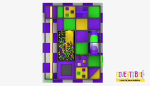 Loc de joacă modular - DB 41 - 7,50m x 6,00m x 2,80m (L*l*h) – Loc de joaca modular – DB 41 – 600m x 550m x 250m Llh 3 Loc de joacă modular – DB 41 – 6,00m x 5,50m x 2,50m (Llh) (3)