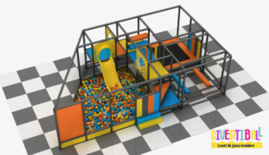 Loc de joacă modular – DB 43 – 5,00m x 5,00m x 2,50m (Llh)