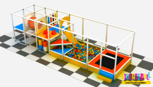 Loc de joacă modular – DB 44 – 8,00m x 2,50m x 2,80m 3
