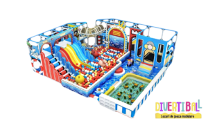 Amenajare completă loc de joacă modular – DBC02-1.1