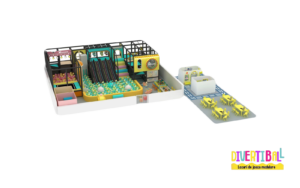 Amenajare completă loc de joacă modular – Temă Super Slide – DBC06 1.1