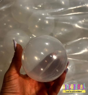 Set 500 Bile Colorate Ø 8 cm pentru Piscină cu Bile – Set 500 Bile Colorate O 8 cm pentru Piscina cu Bile Transparent Set 500 Bile Colorate Ø 8 cm pentru Piscină cu Bile - Transparent
