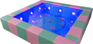 Producator locuri de joaca modulare de interior pentru copii – Oglinda infinita cu LED – 200 × 200 × 40 cm Oglindă infinită cu LED – 200 × 200 × 40 cm