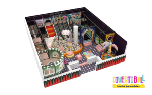 Amenajare completă loc de joacă modular - Starlight - DBC18 3